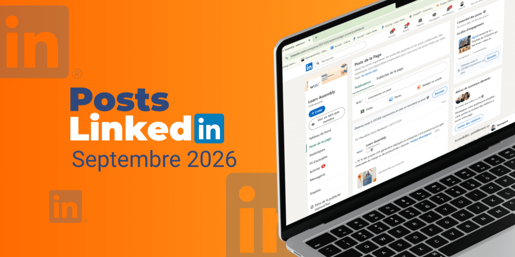 posts linkedin septembre 2026 actualité de la formation professionnelle
